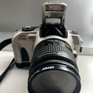 Canon EOS IX lite Camera With Canon EF 22-55mm F:4-5.6 Lens, UV Filter, Lens Cap